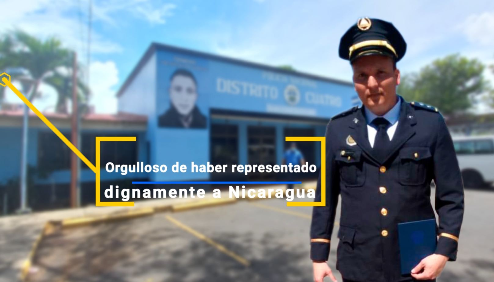 Me siento orgulloso de haber representado orgullosamente a Nicaragua ...